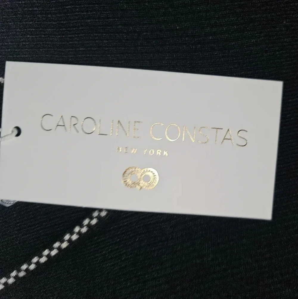 Caroline Constas Ribbed Sweater Crop Top - Picture 4 of 4